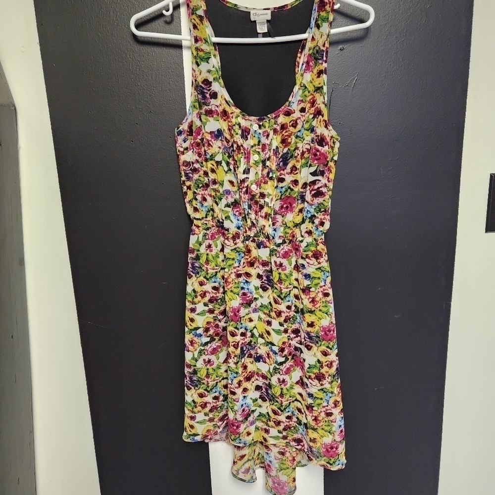 Rainbow flower tea dress - Picture 4 of 5